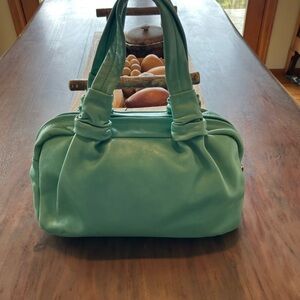Furla Turquoise Leather Shoulder Bag